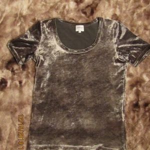 Vintage Armani Collezioni Short Sleeve Top- Size 6